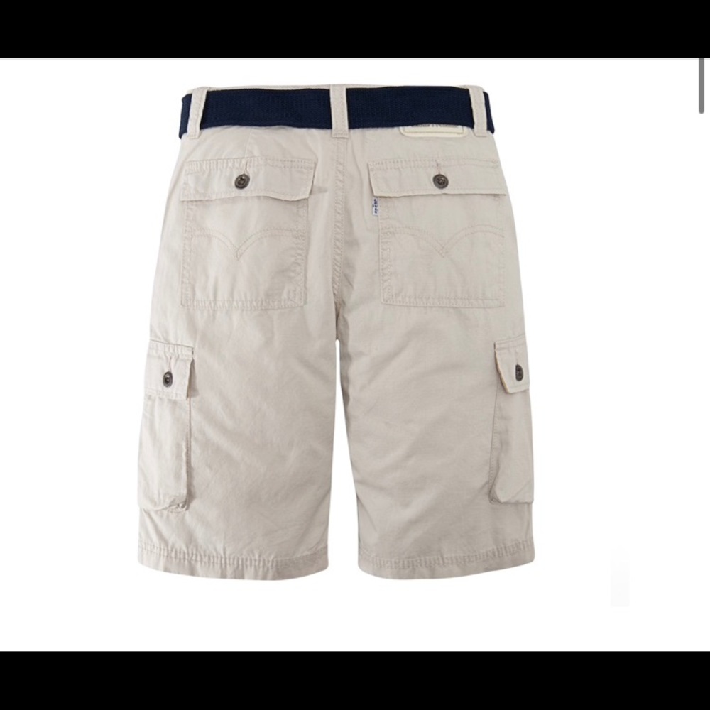 Boys 8-20 Levi's Twill cream Shorts 10 - Picture 2 of 4